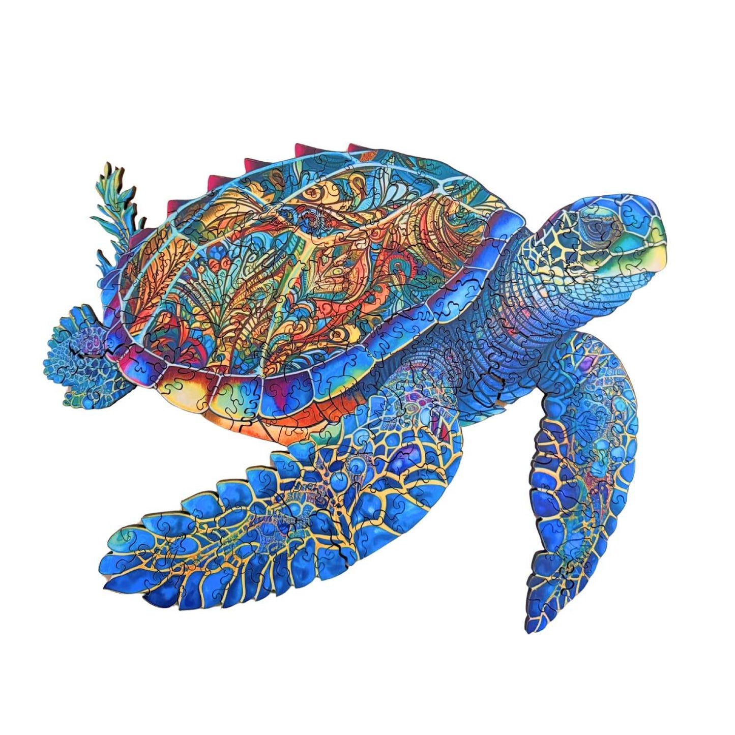 Wooden Turtle Jigsaw Puzzle – 200 Pieces