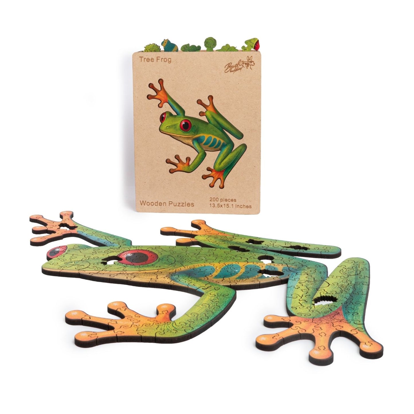 Tree Frog Jigsaw Puzzle – 200 Pieces
