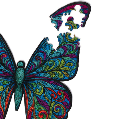 Ulysses Butterfly Jigsaw Puzzle – 200 Pieces
