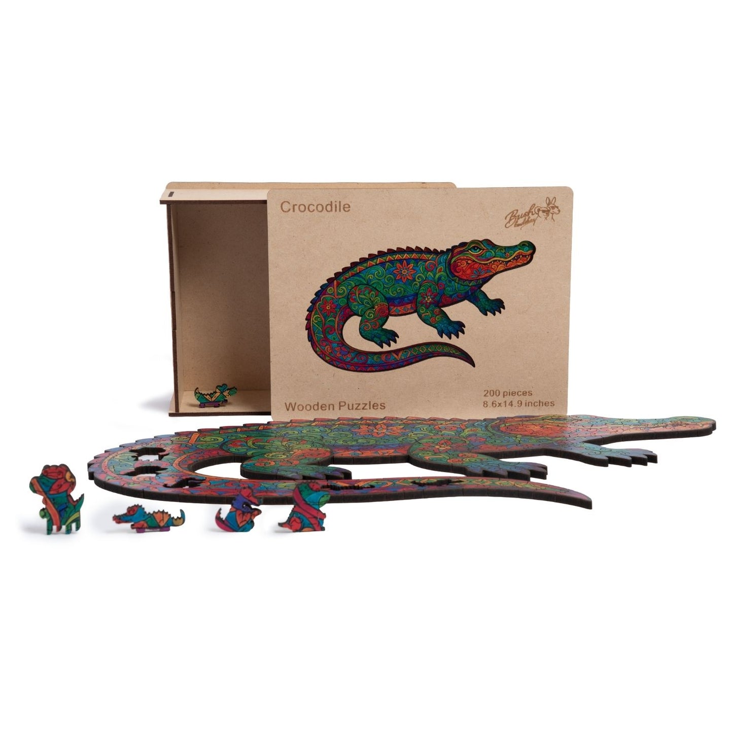 Crocodile Jigsaw Puzzle – 200 Pieces