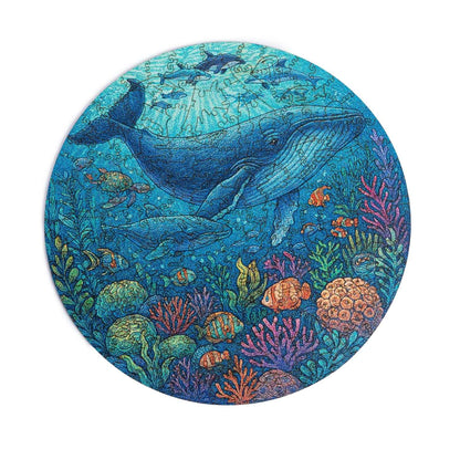 Whale Reef Jigsaw Puzzle – 200 Pieces