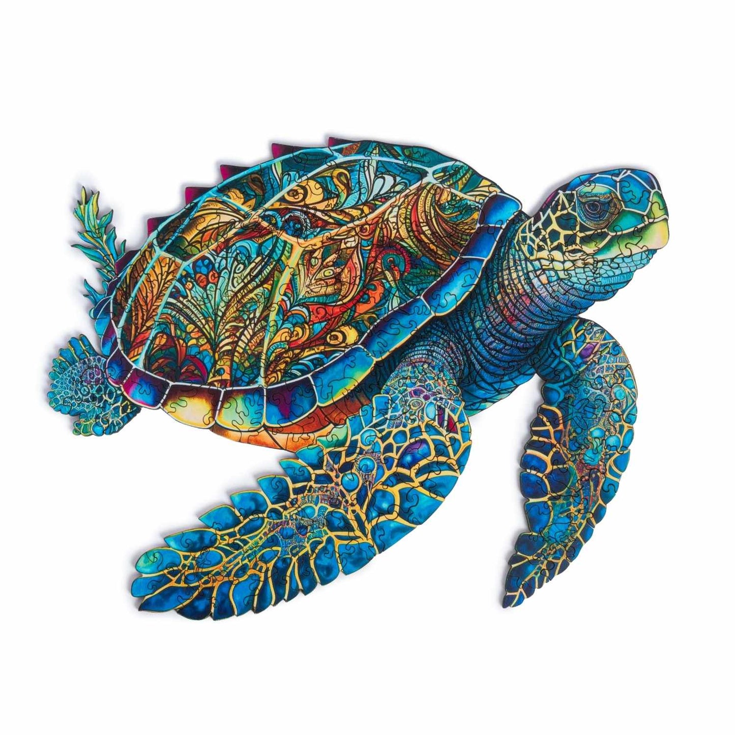 Wooden Turtle Jigsaw Puzzle – 200 Pieces